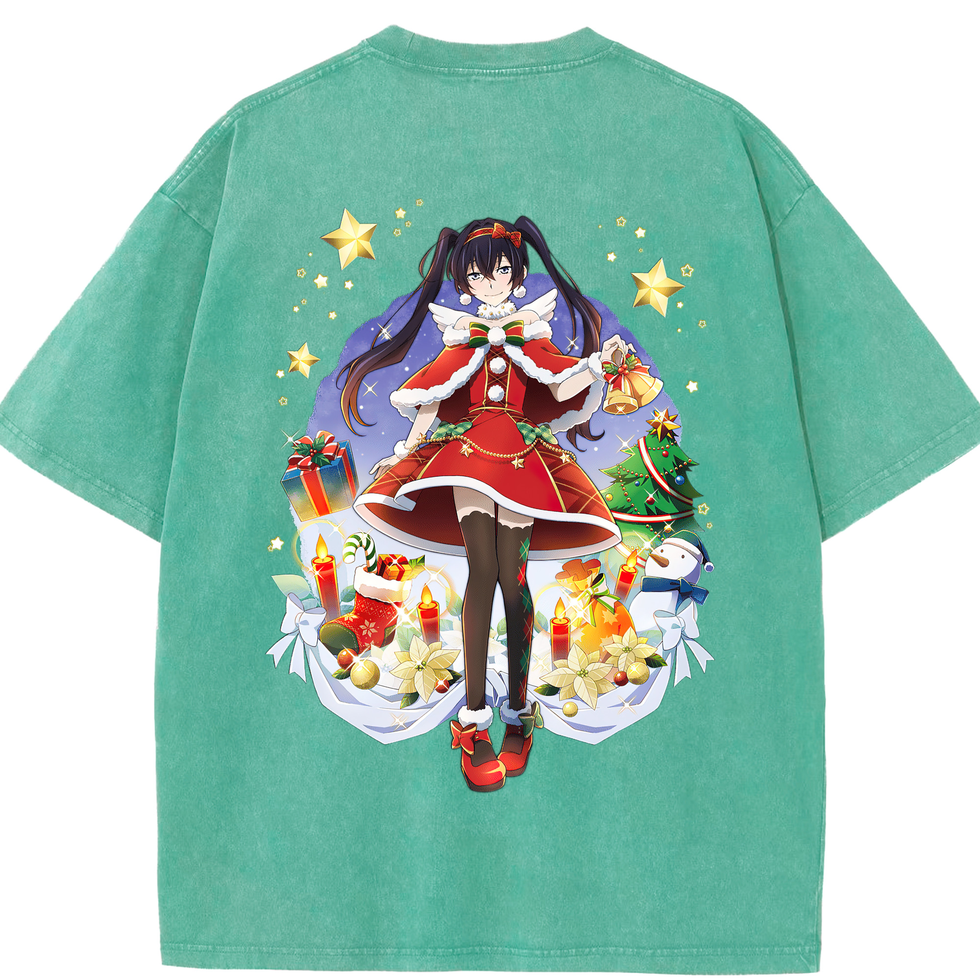 （画像用） 文豪ストレイドッグス Bungo Stray Dogs 綿100% ヴィンテージ風 半袖Tシャツ（背面プリント）